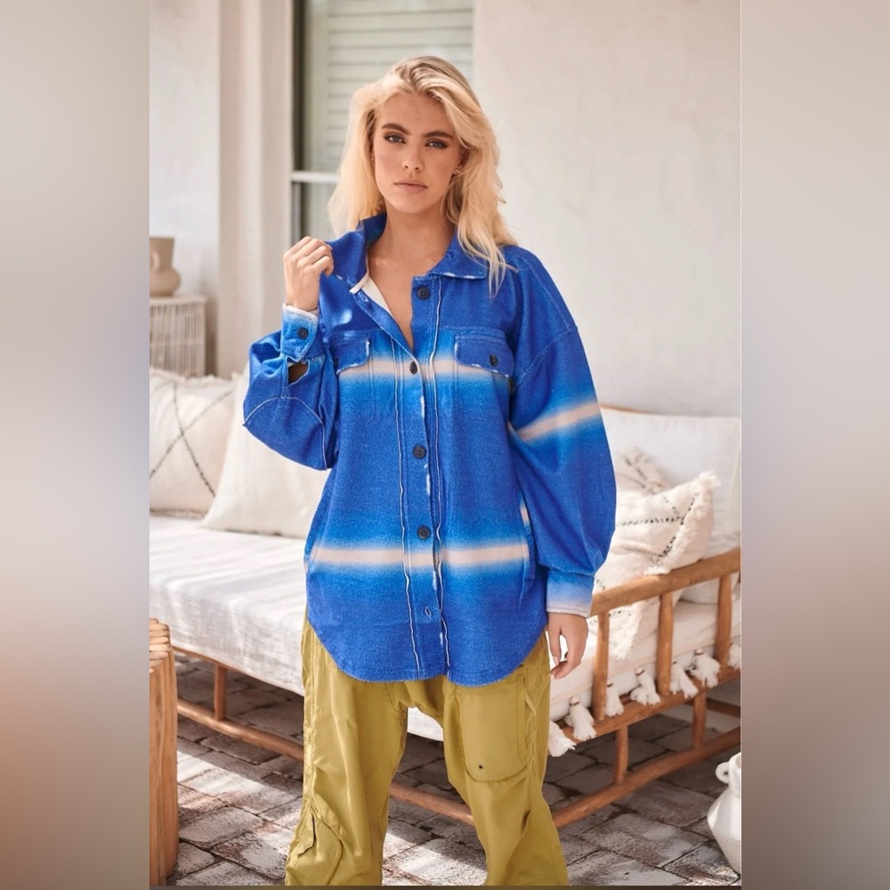 Free People Printed Ruby Jacket
